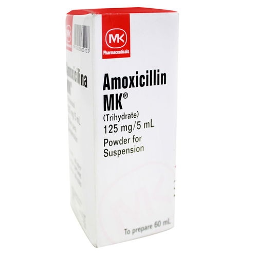 Amoxicilina MK 125mg/5mL