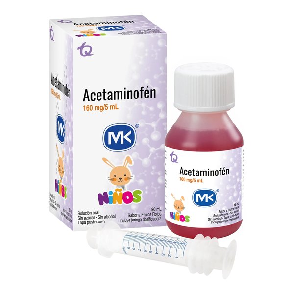 Acetaminofén MK 500mg x 50 tabletas