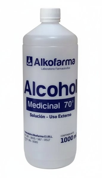 Alcohol Antiséptico 70°