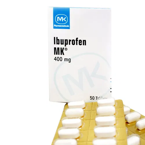 Ibuprofeno 400mg MK x 50 tabletas
